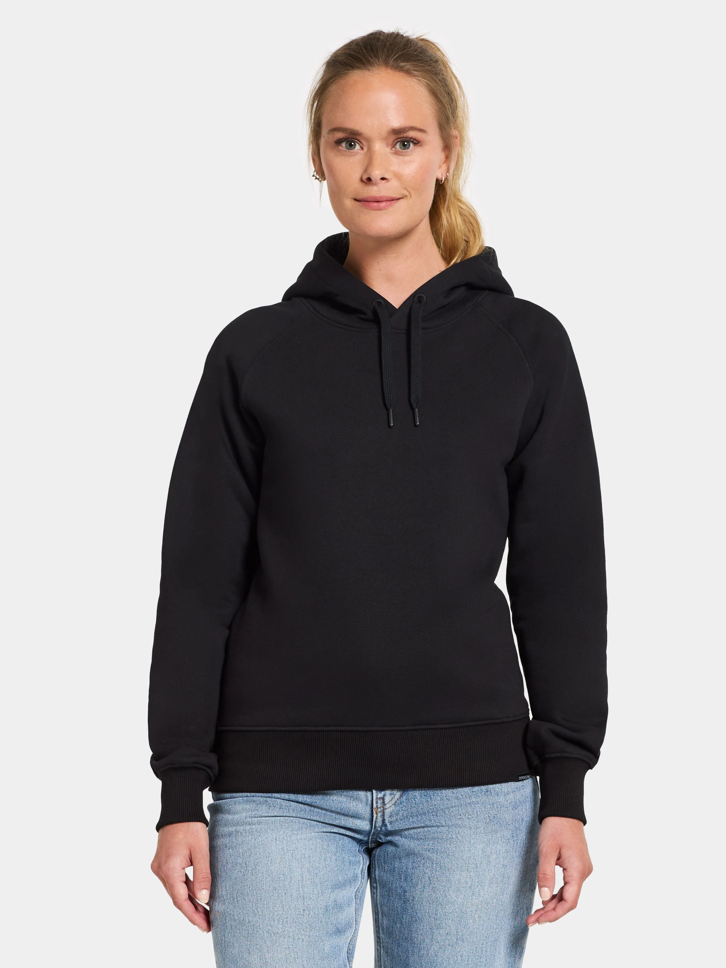 Ven Hoodie - Black - Women's Sweater - Black - Size: 48 - Didriksons