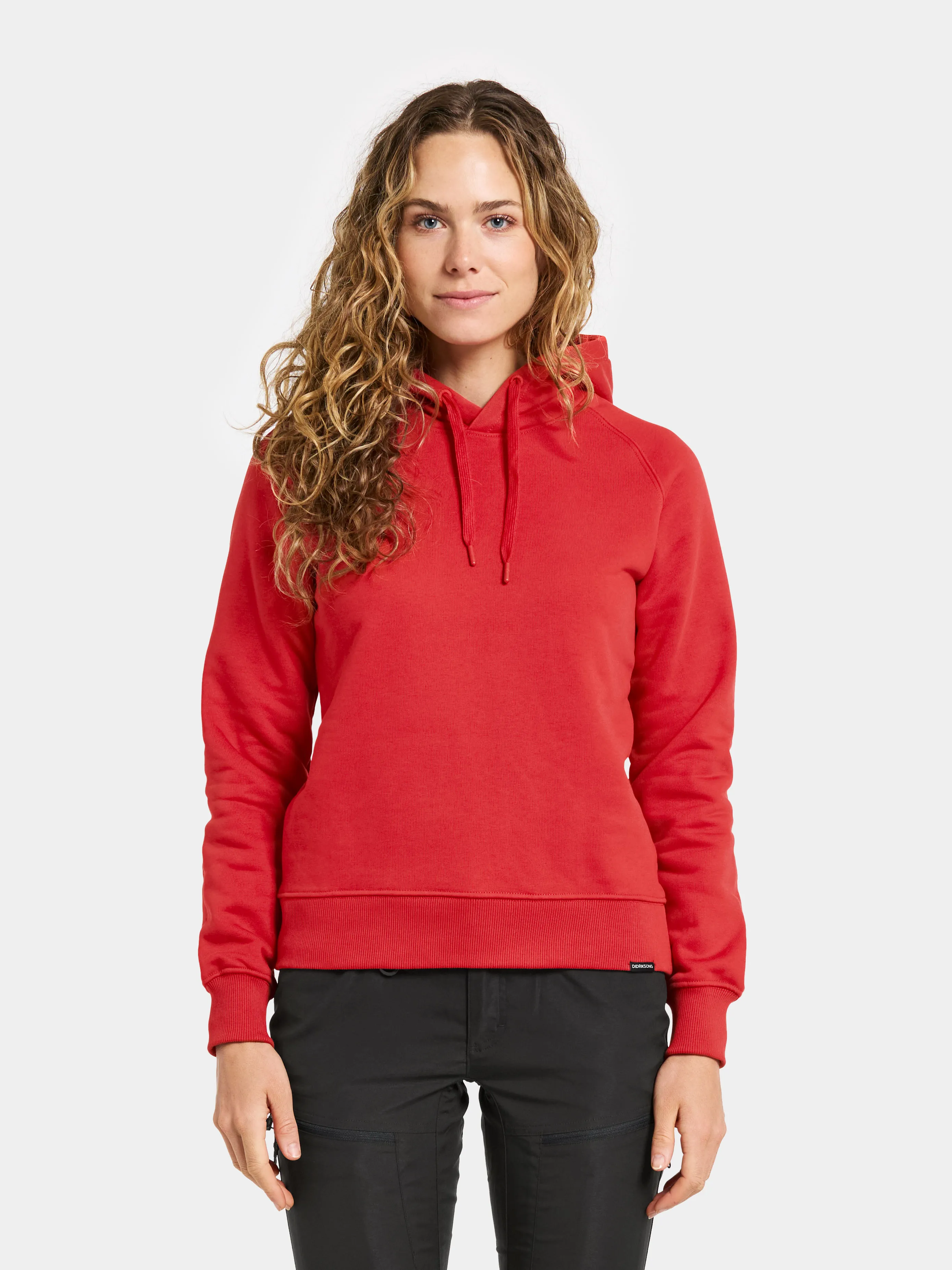 Ven Hoodie - Pomme Red - Women's Sweater - Red - Size: 46 - Didriksons