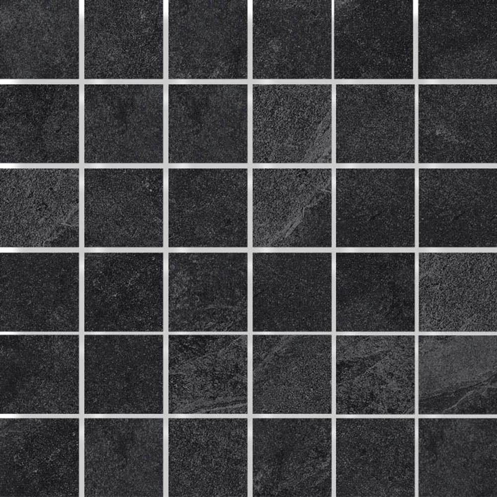 Mosaik stenkulla antracite 4,8x4,8