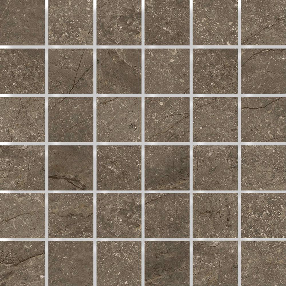 Mosaik limestone mocha pol. 4,8x4,8