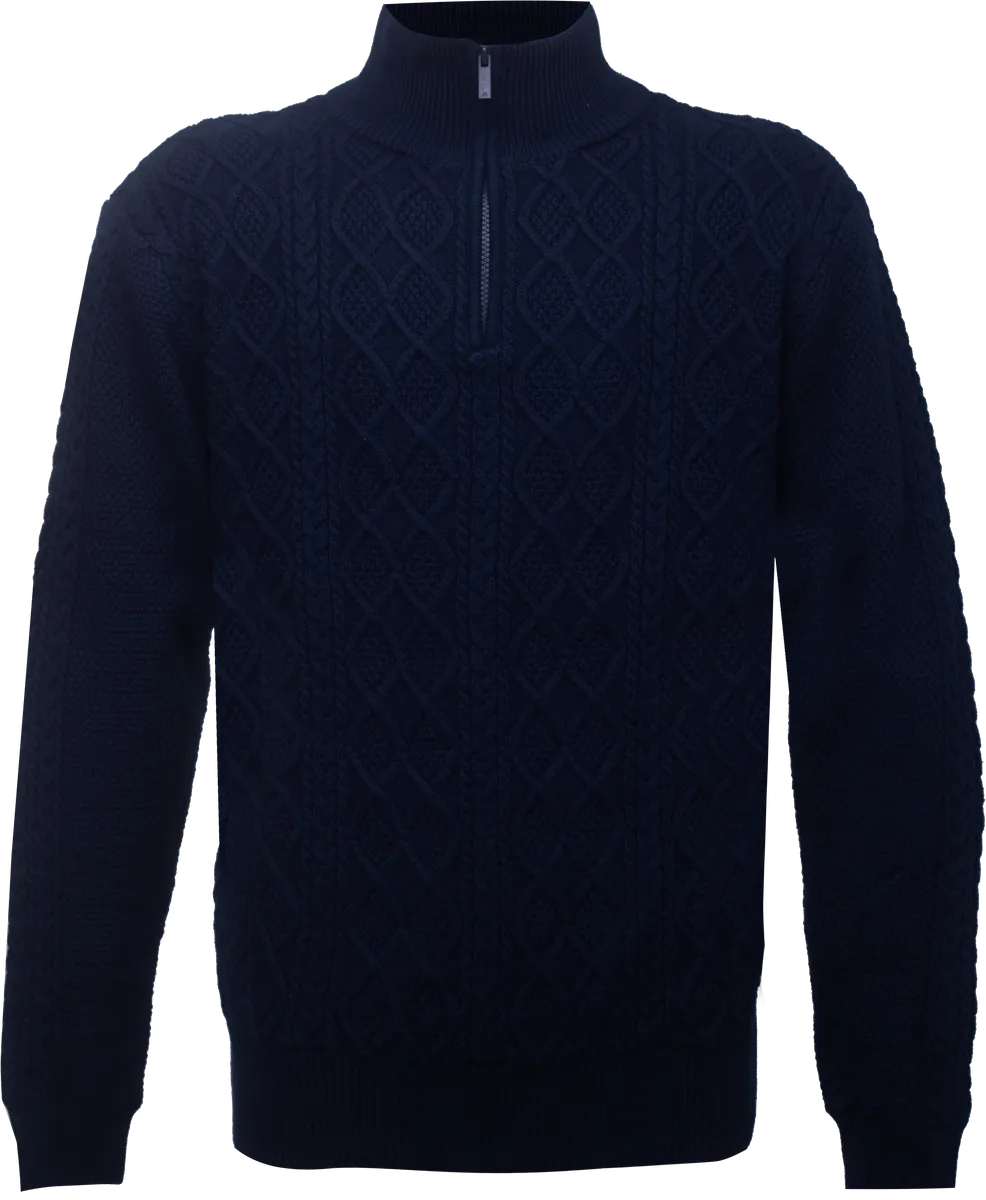 Tröja halv zip
