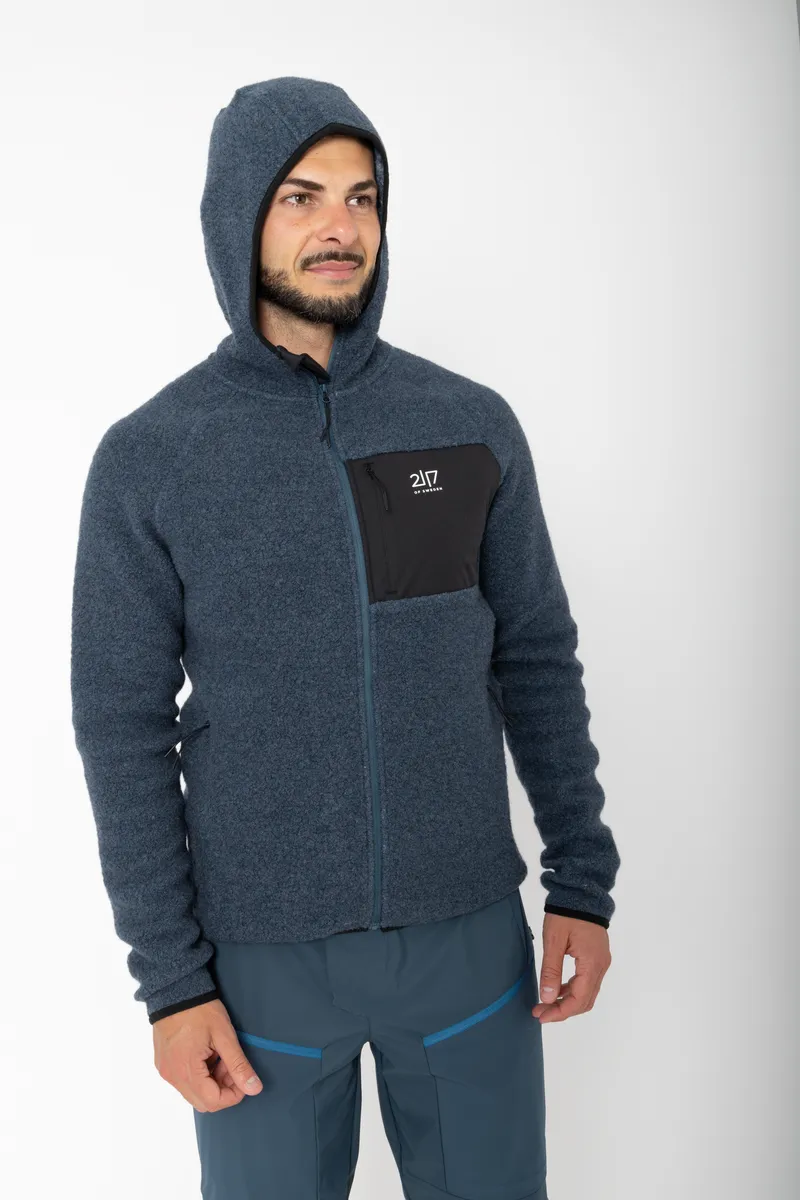 Skord ullpilehoodie Herr