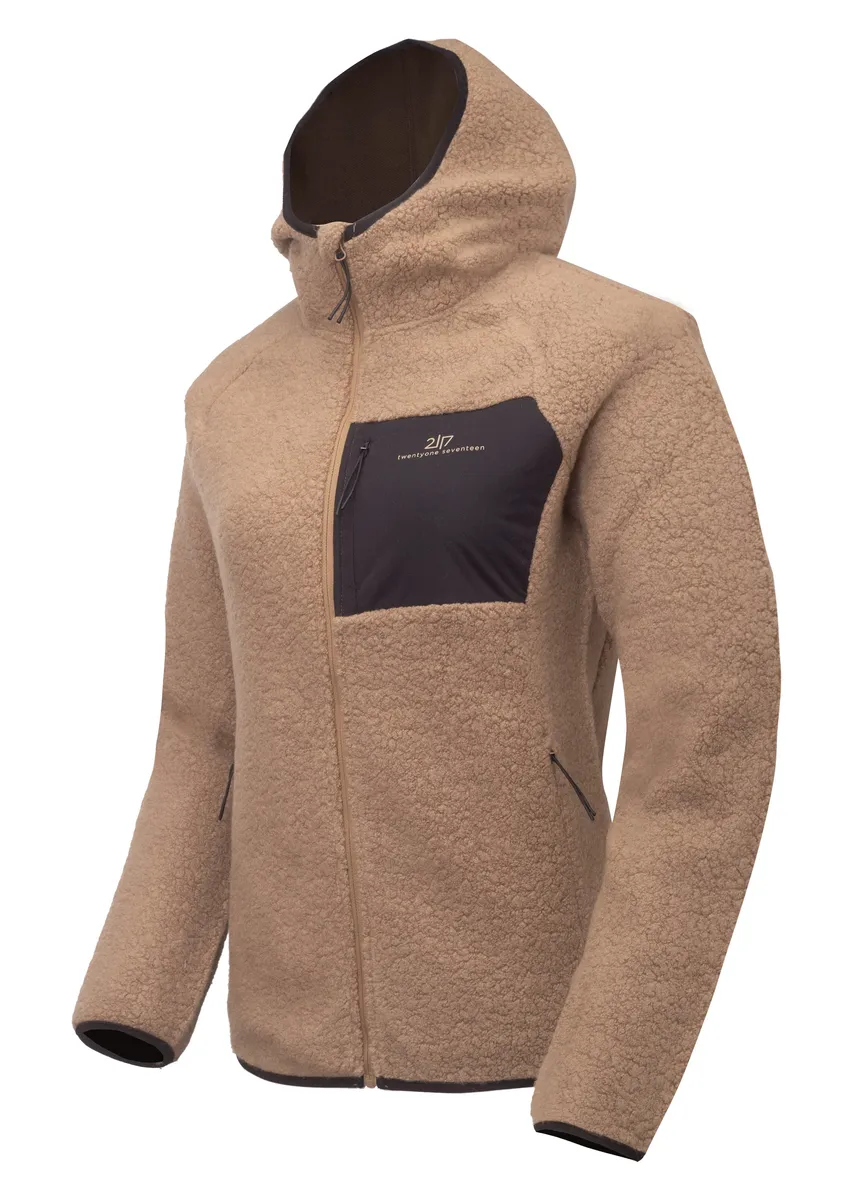 Skord ullpilehoodie Dam