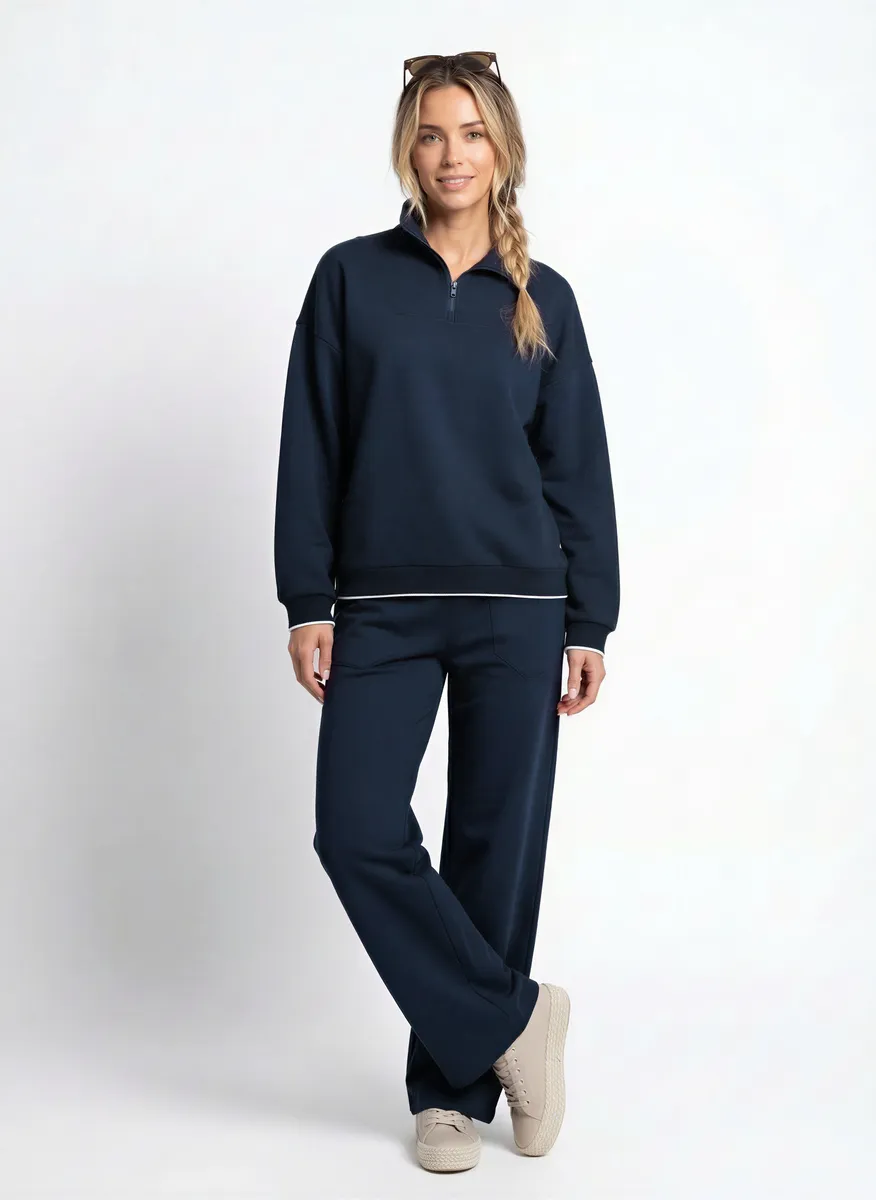 Tröja ½ zip