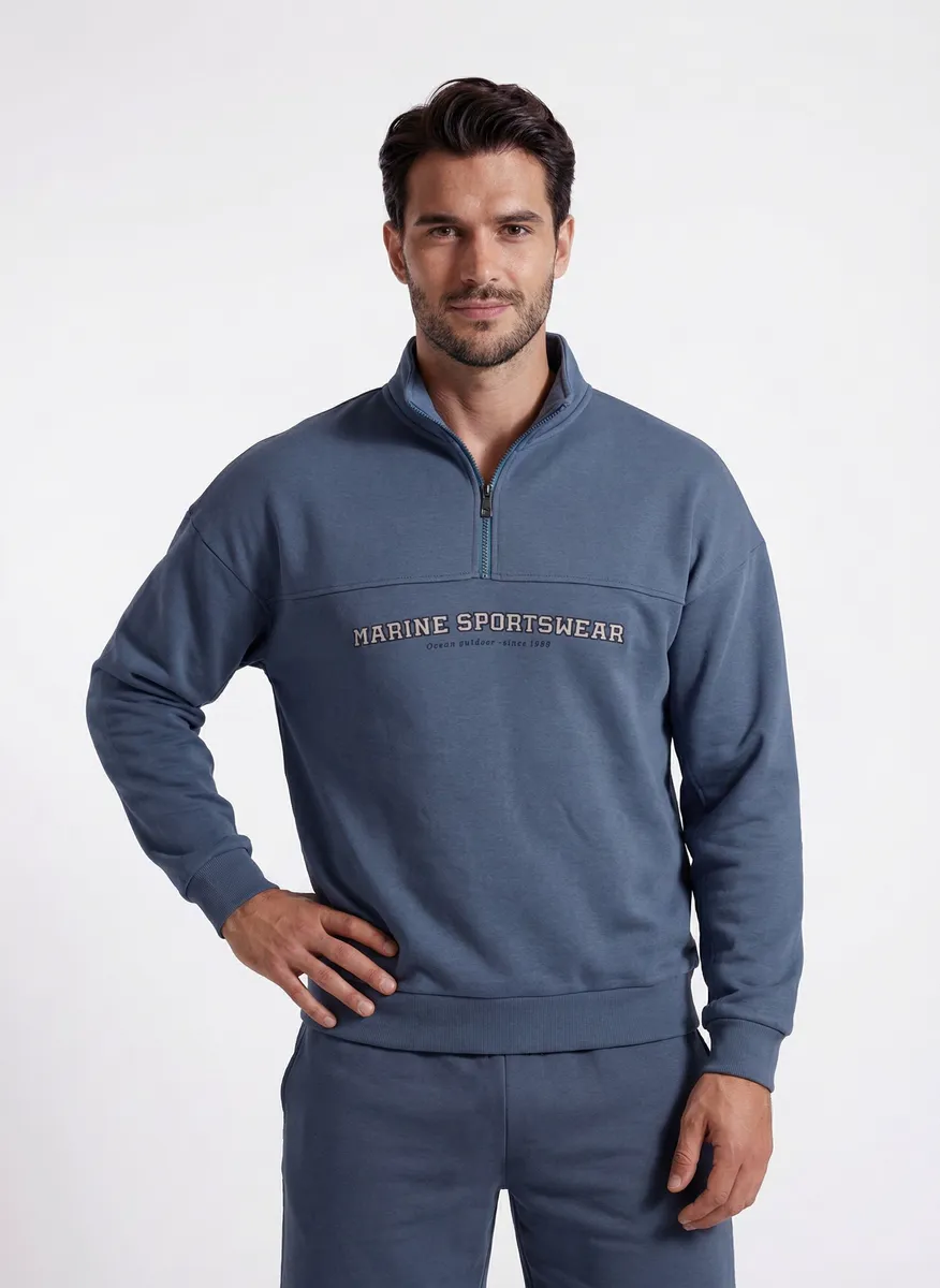 Tröja ½ zip
