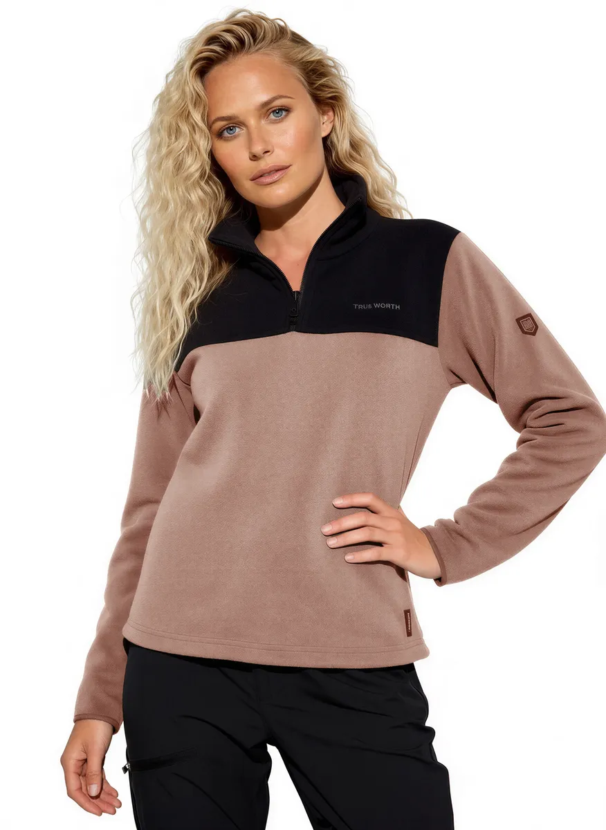 Tröja 1/3 zip