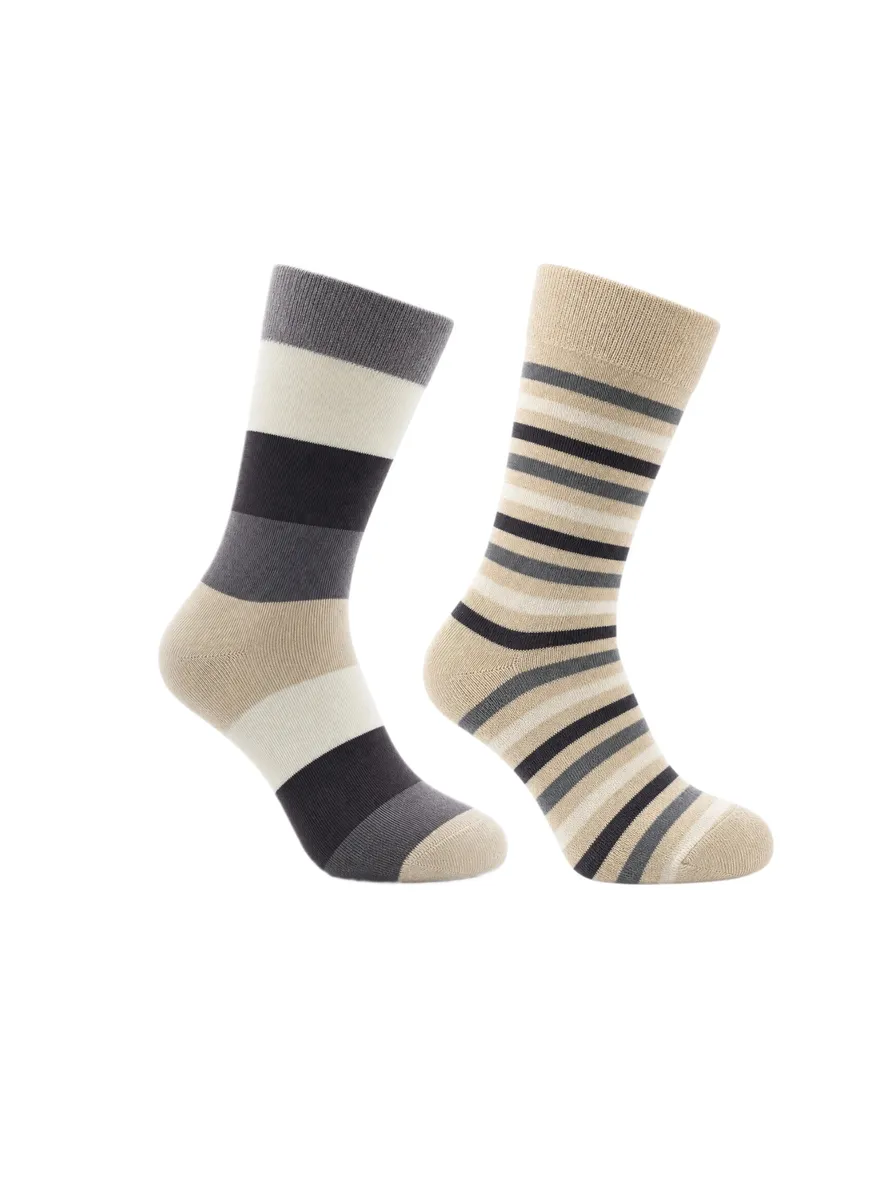 Strumpor bambu 2-pk