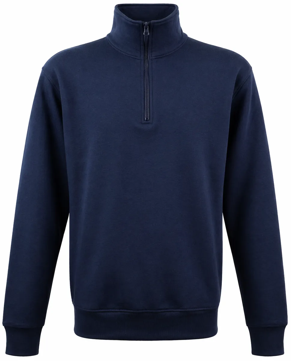 Tröja m ½ zip