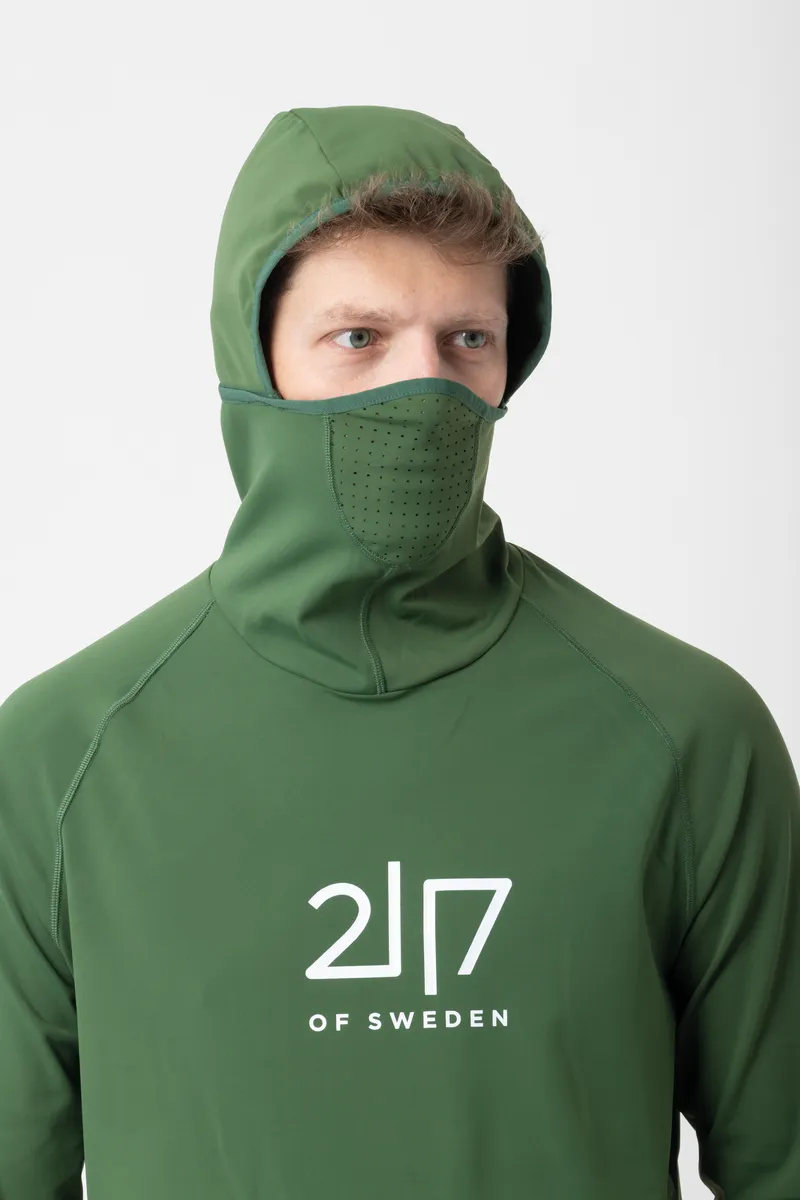 Undal stretchig mellanlagerhoodie Herr
