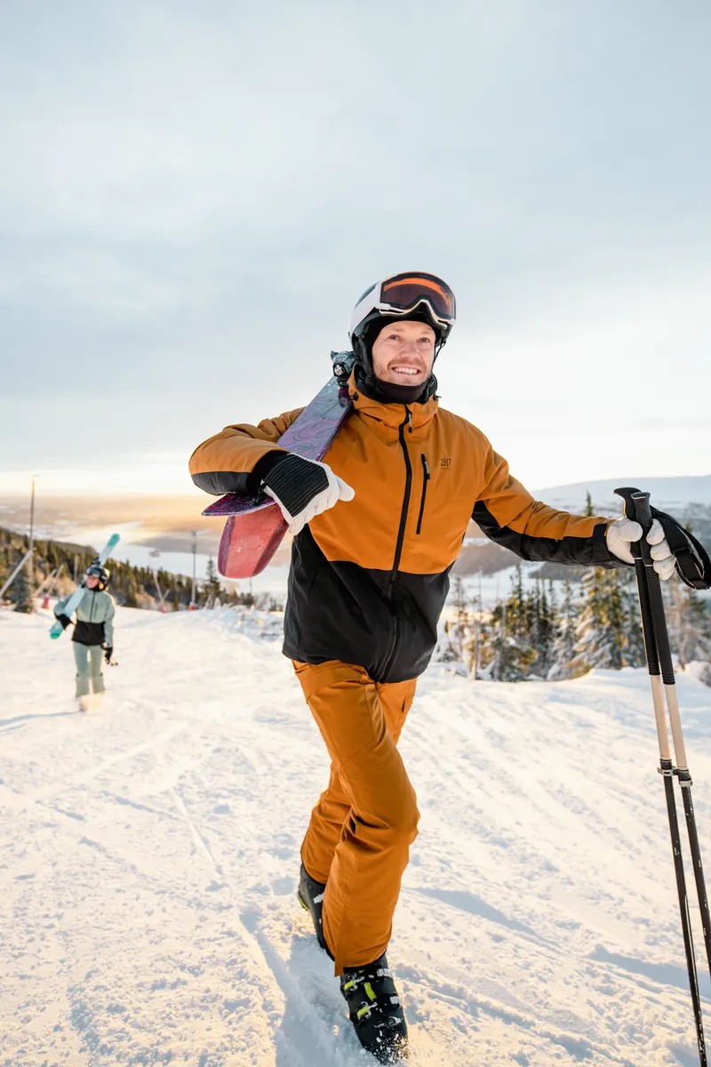 Edum lättvadderad skidbyxa Herr
