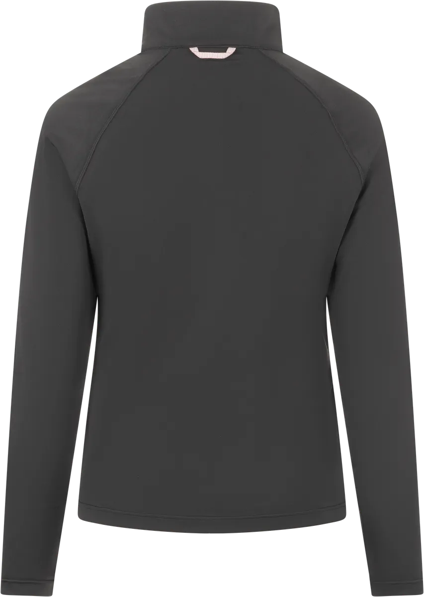Undal stretchig mellanlager-half zip Dam