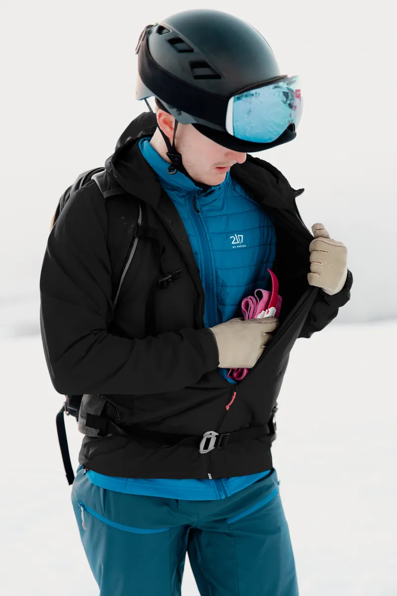 Skuppe softshell skitouring-byxa Herr