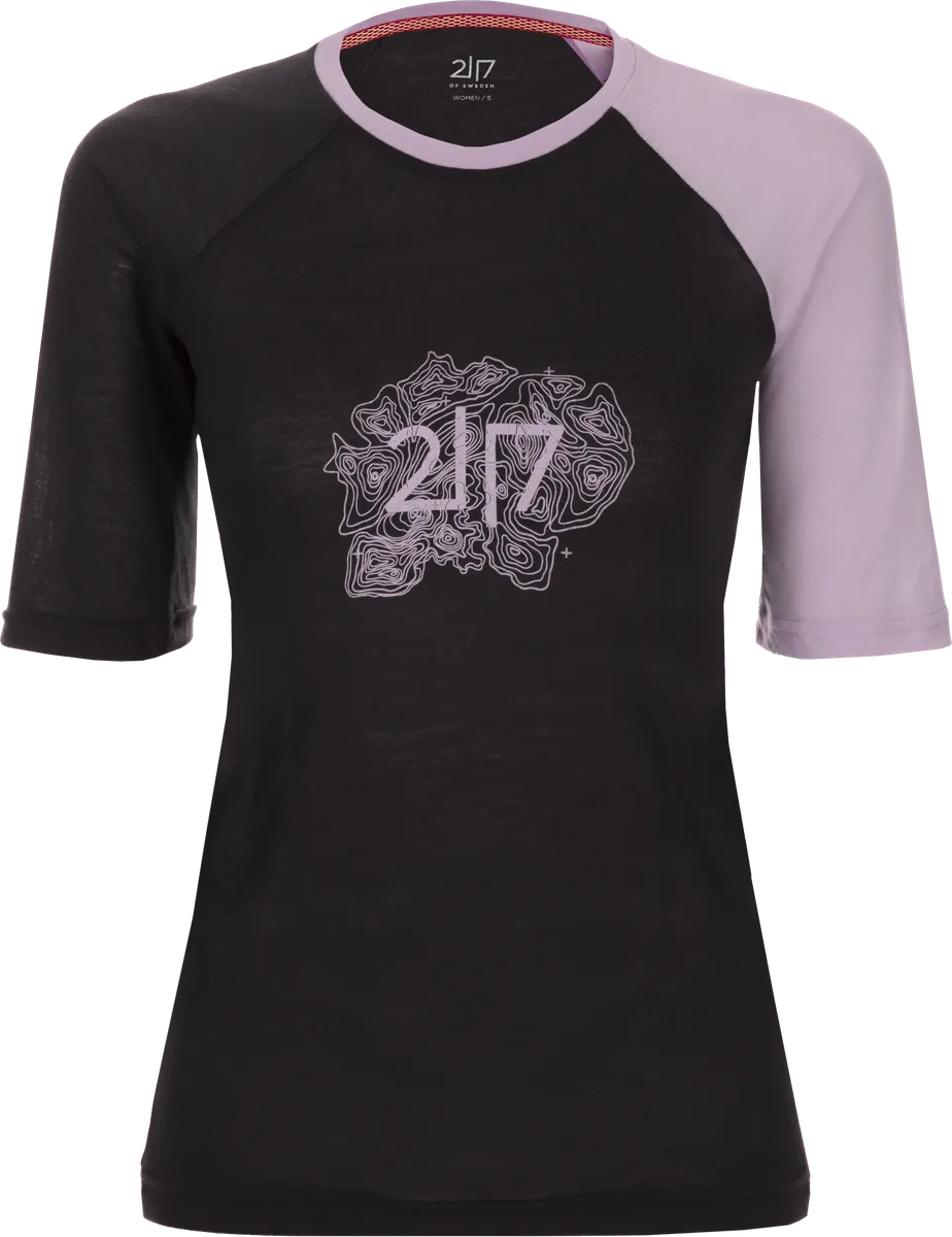 Tuna merino cykeltshirt Dam