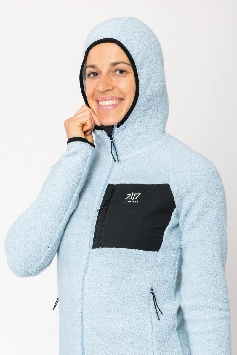 Skord ullpilehoodie Dam