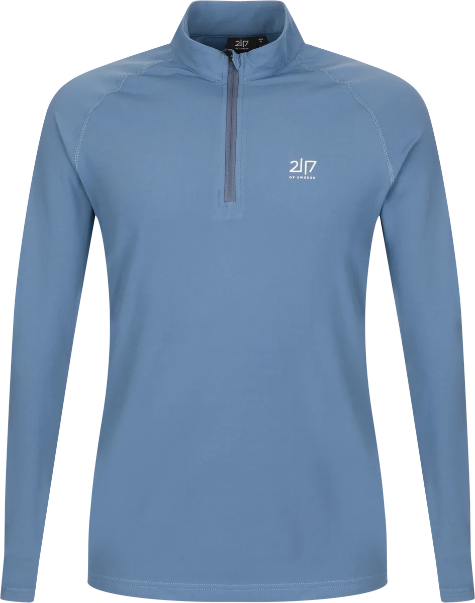 Undal stretchig mellanlager-half zip Herr