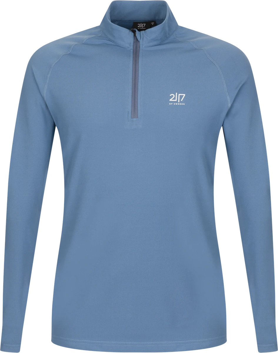 Undal stretchig mellanlager-half zip Herr