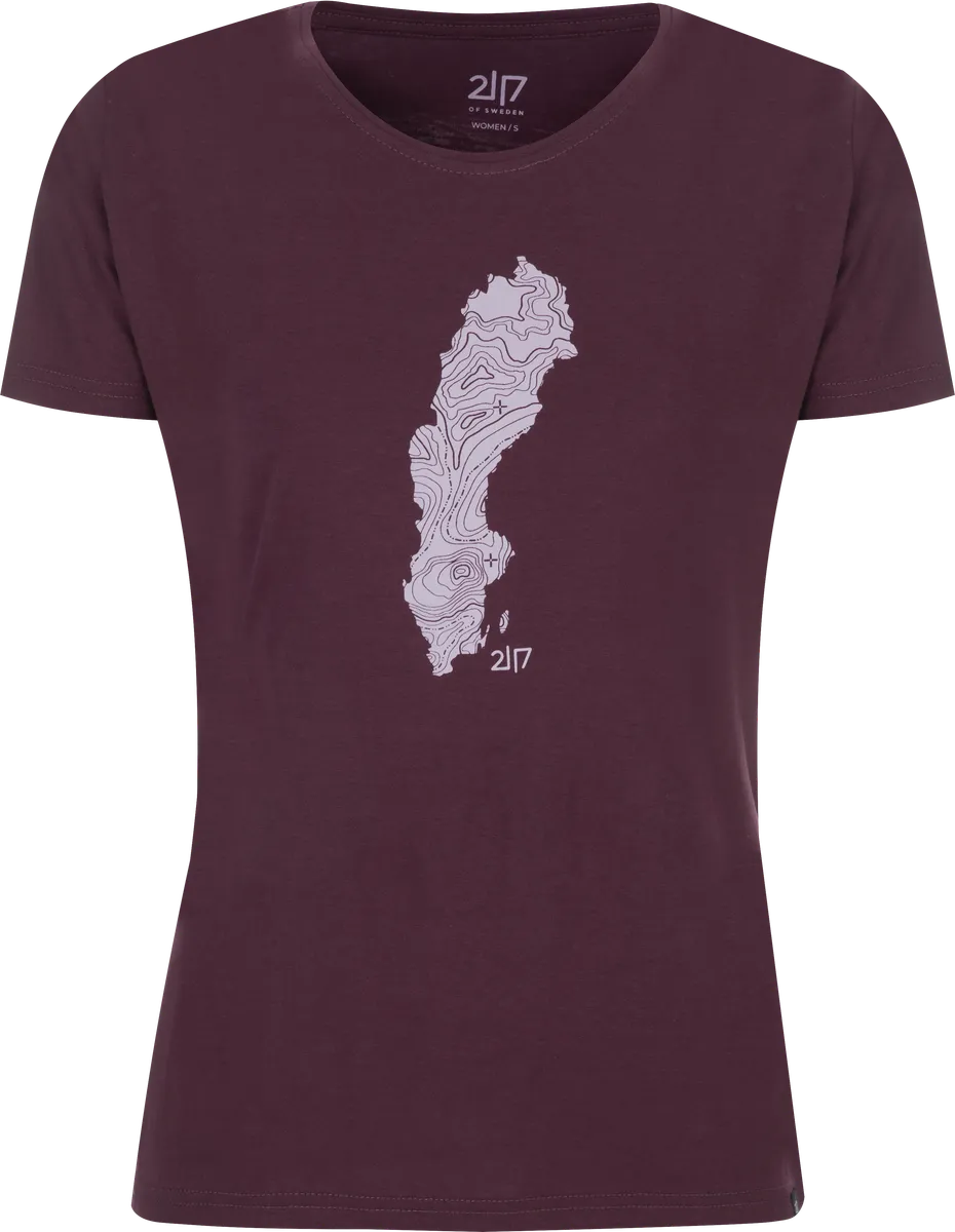 Apelviken t-shirt med tryck Dam