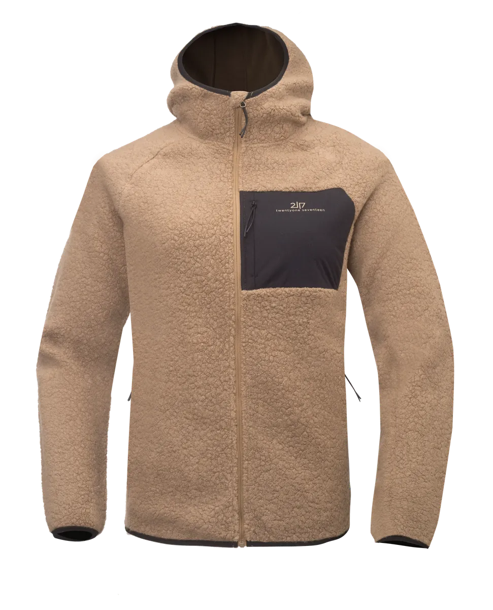 Skord ullpilehoodie Dam