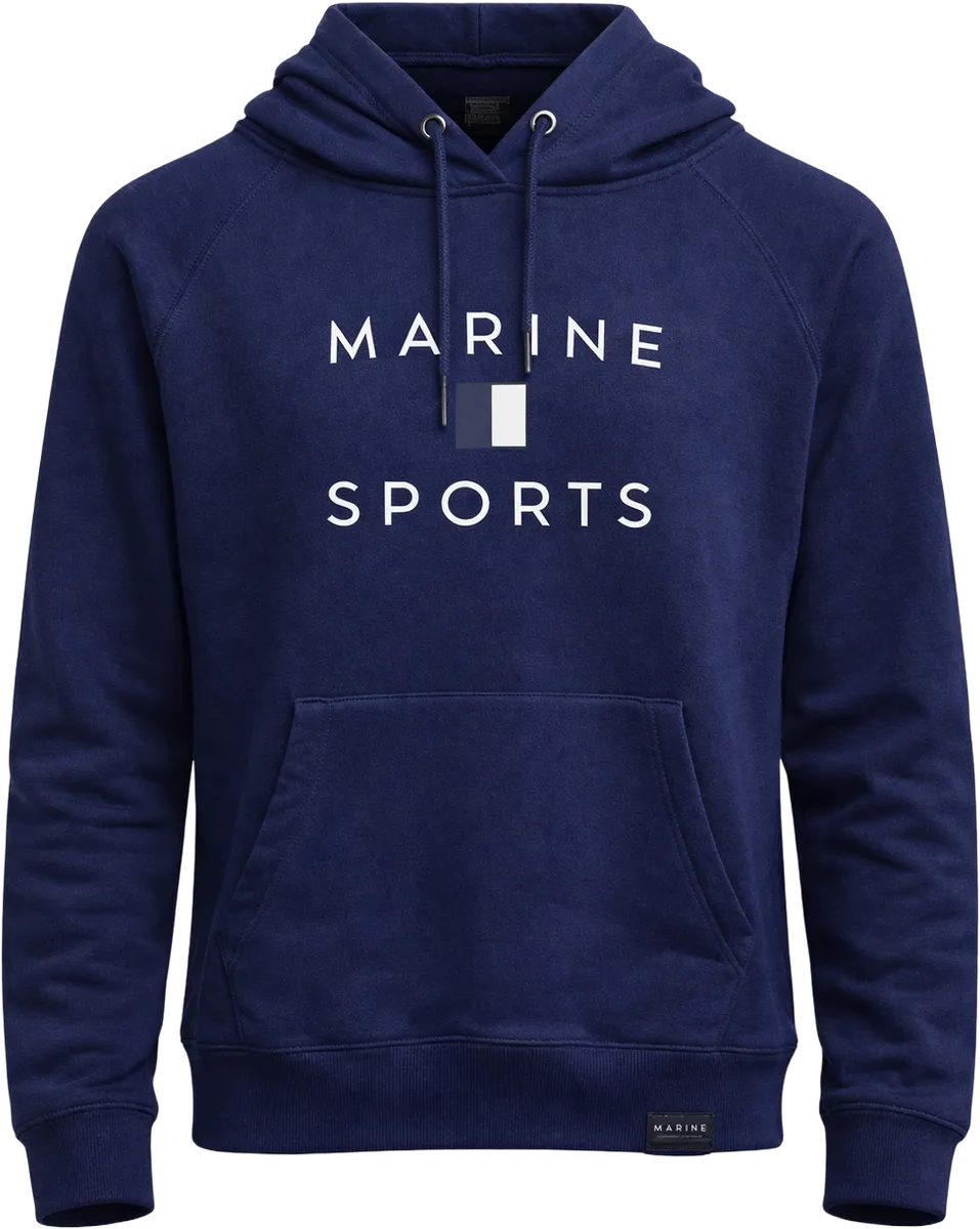 Sweater med luva