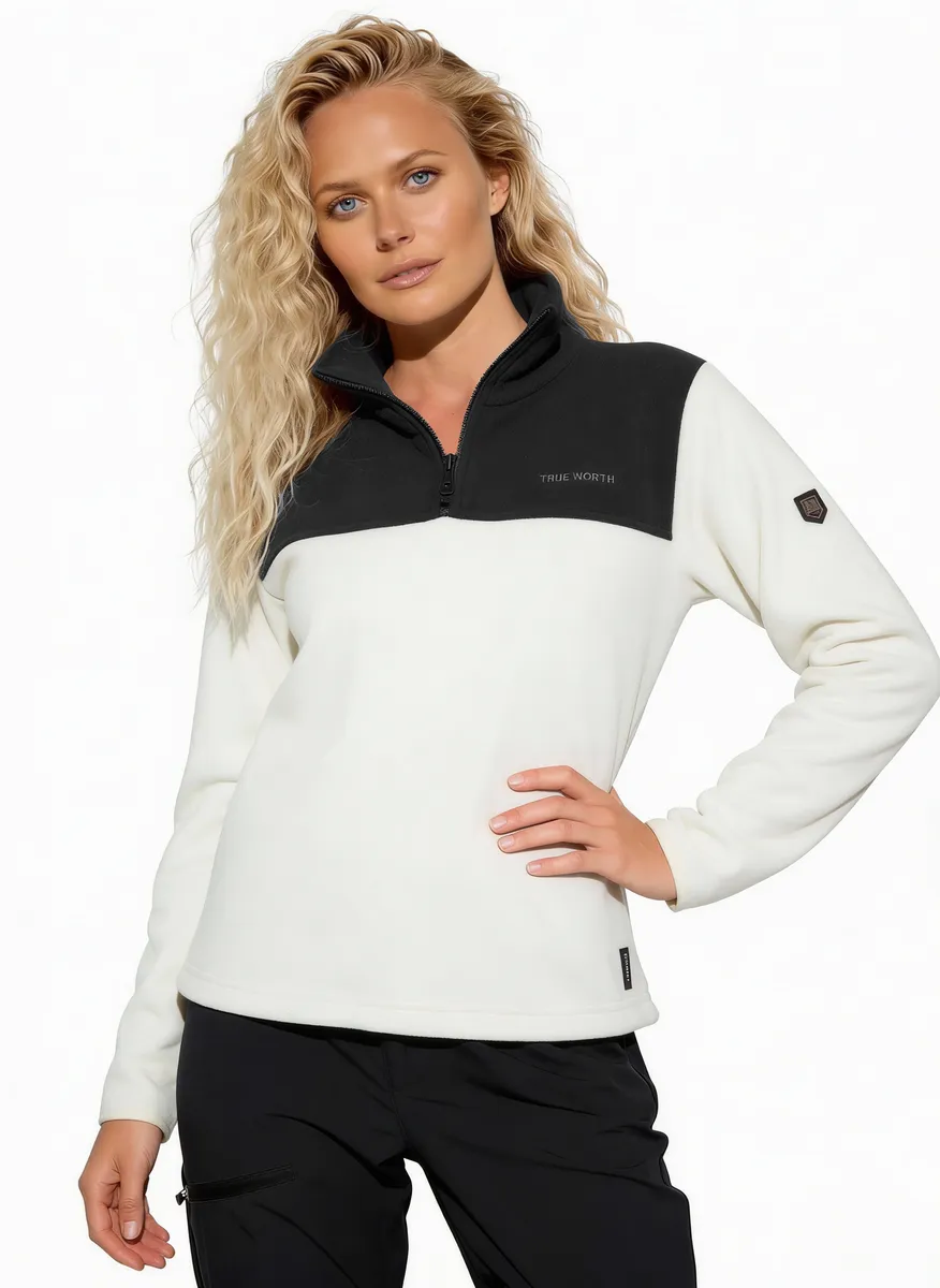 Tröja 1/3 zip