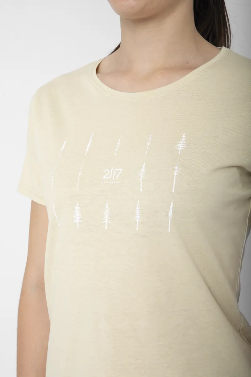 Apelviken t-shirt med tryck Dam