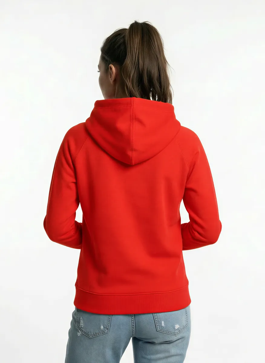 Sweater med luva