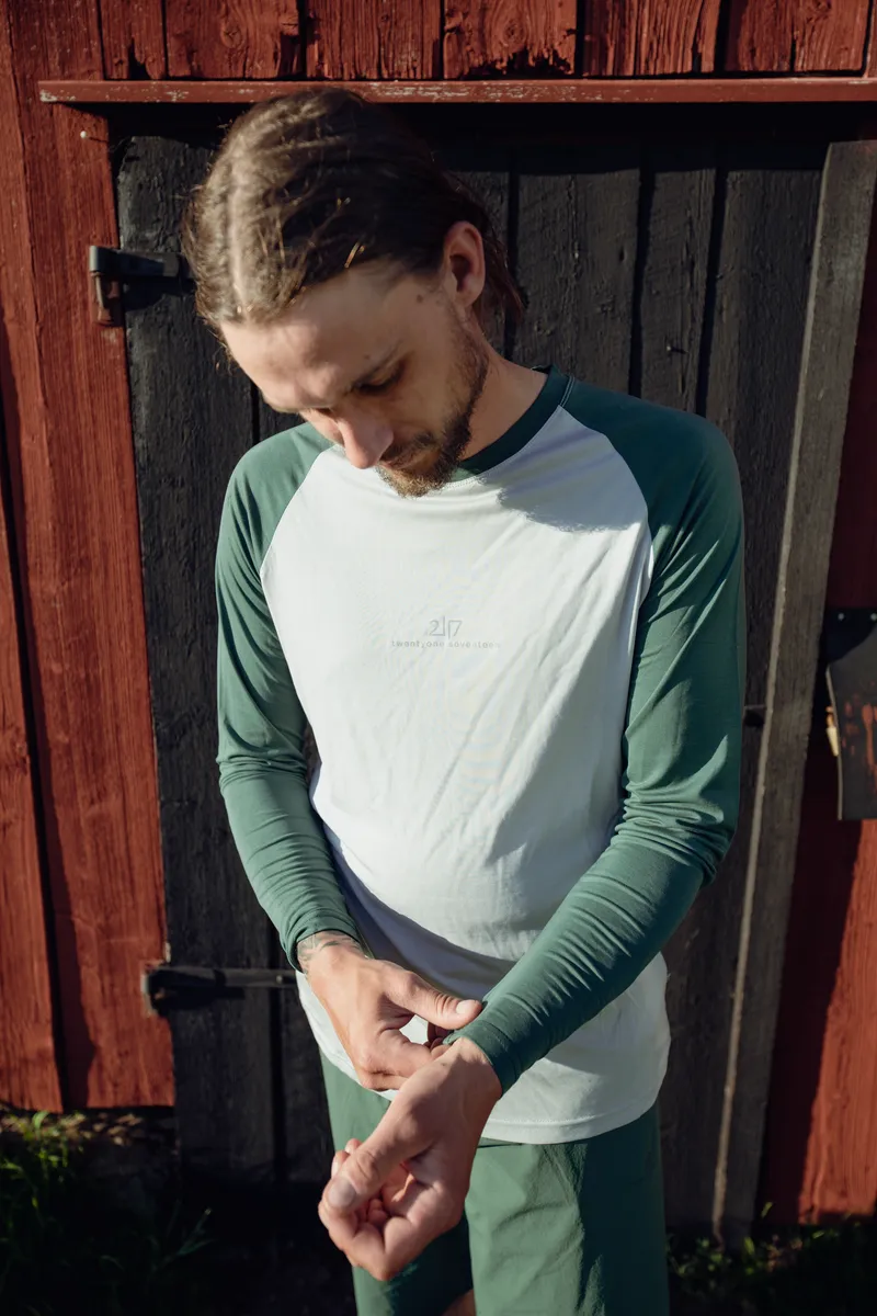 Rotet cykelshorts Herr