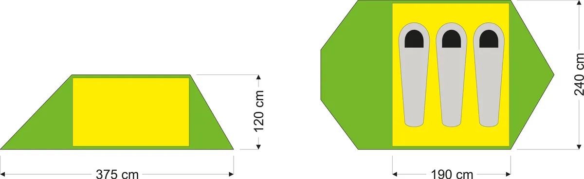 Tält Arctic 3 Dome