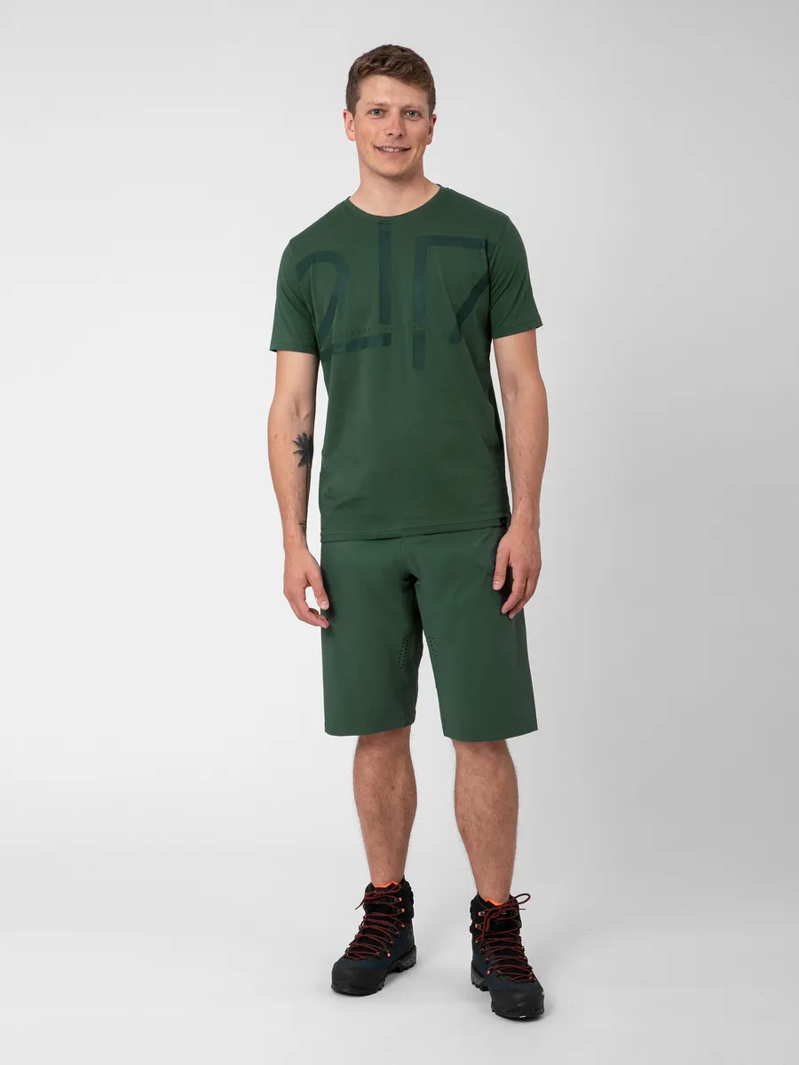 Rotet cykelshorts Herr