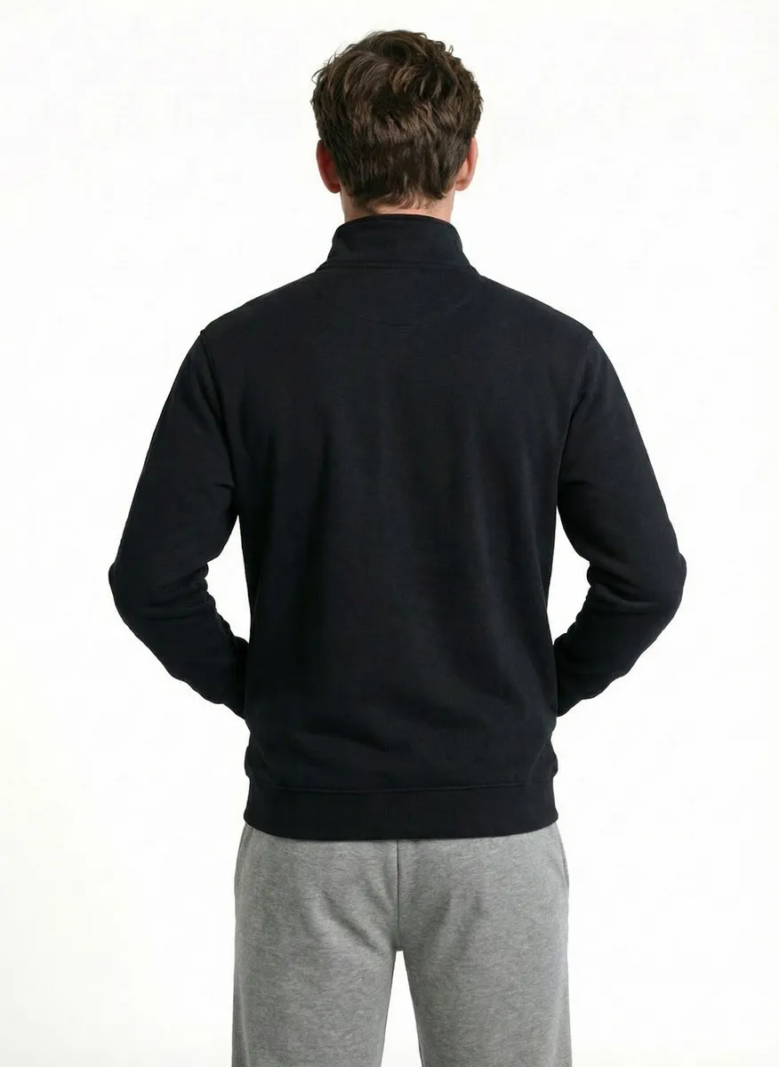 Tröja m ½ zip