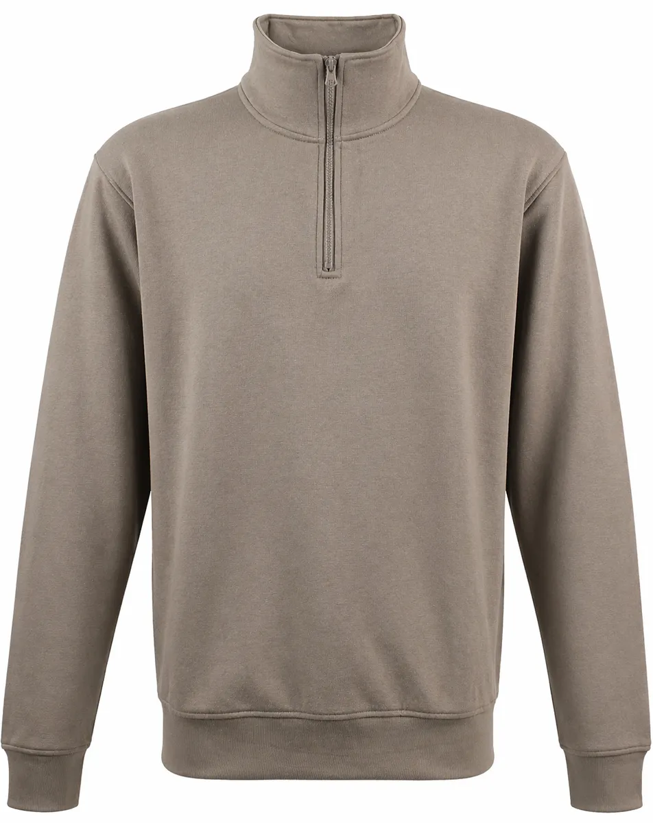 Tröja m ½ zip