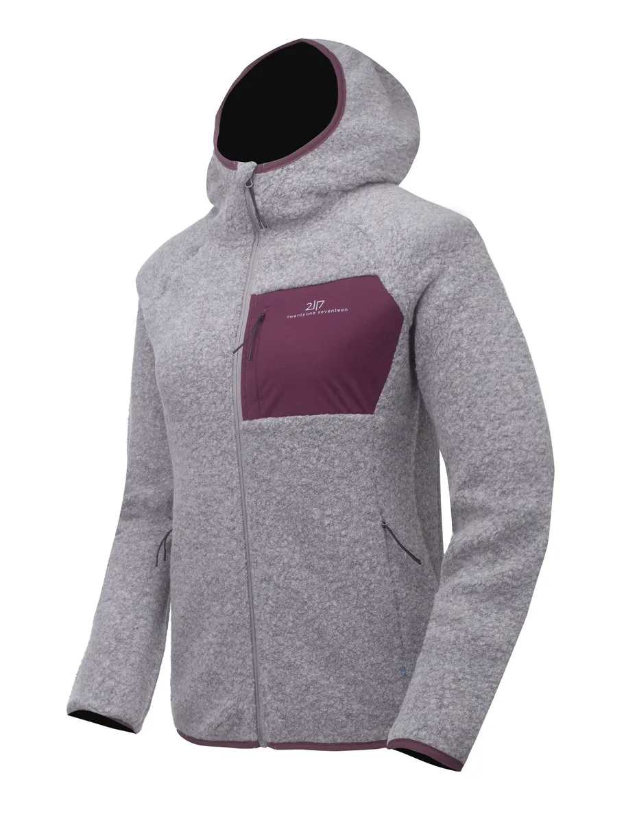 Skord ullpilehoodie Dam