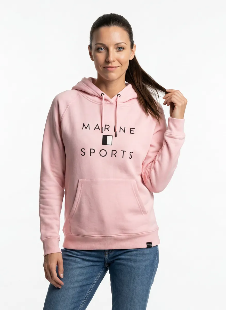 Sweater med luva