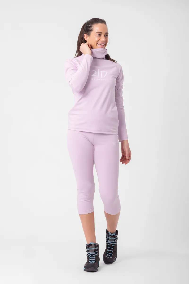 Undal stretchig mellanlagerhoodie Dam