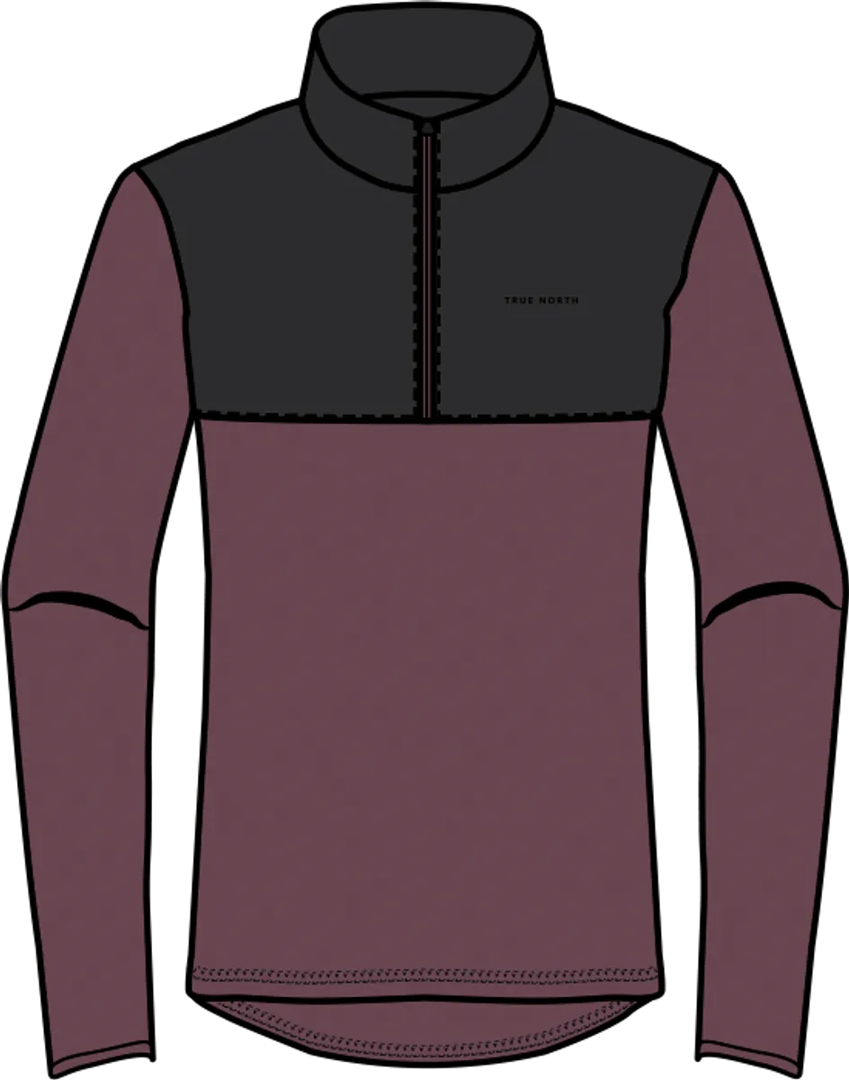 Tröja 1/3 zip