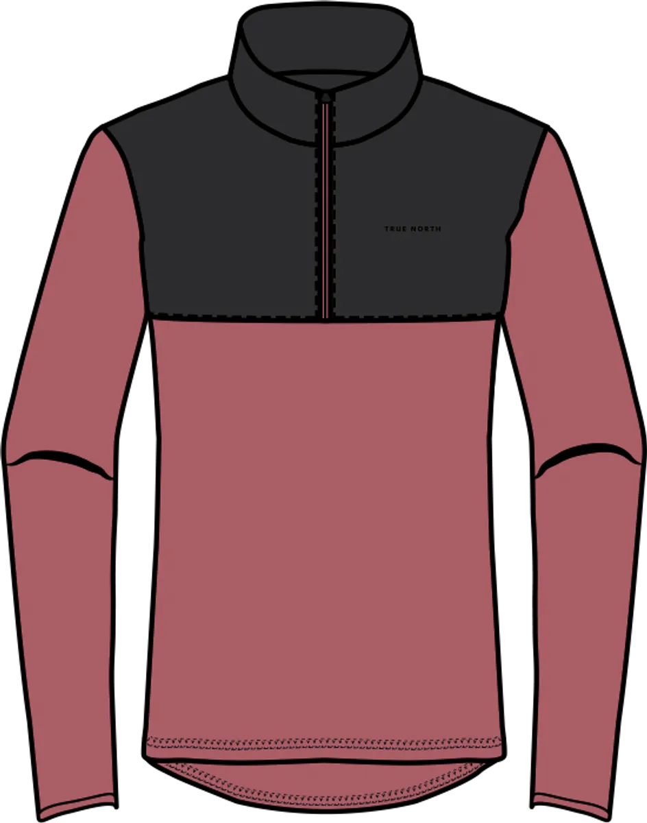Tröja 1/3 zip