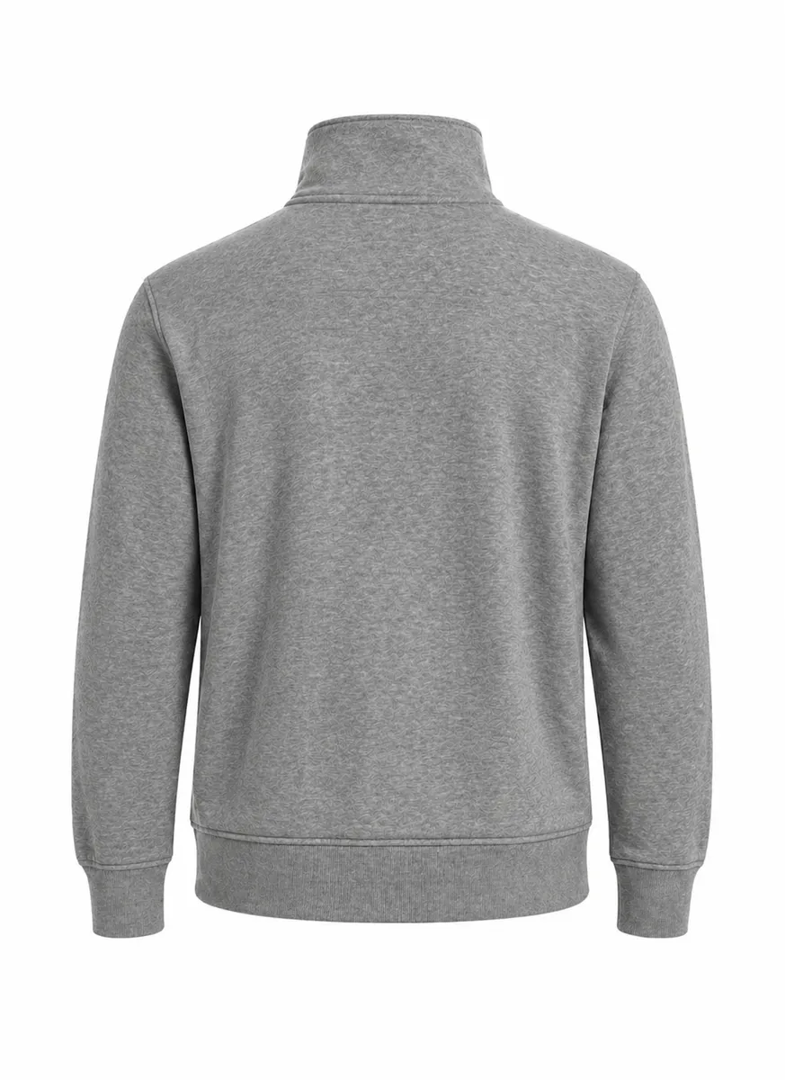 Tröja m ½ zip
