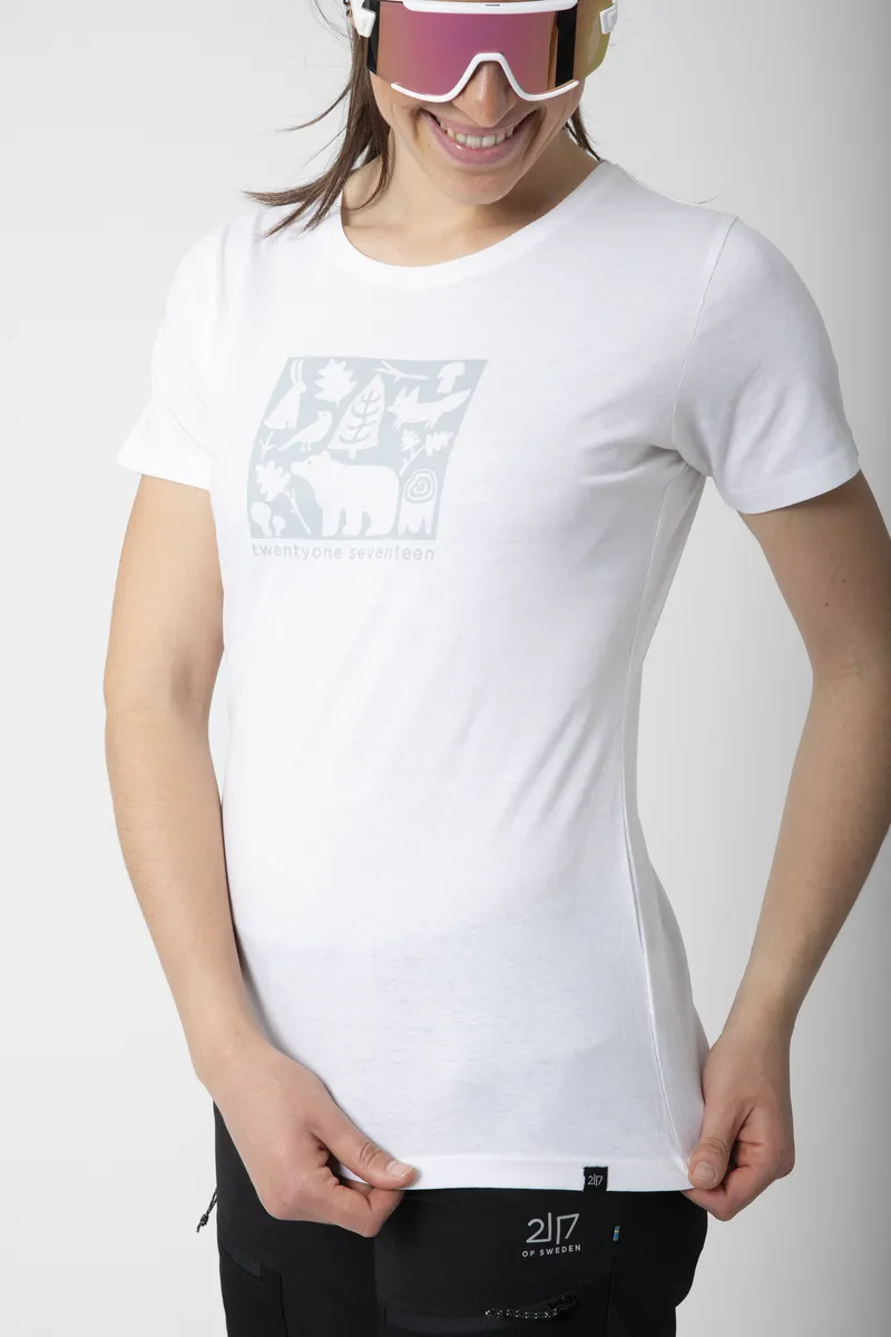 Apelviken t-shirt med tryck Dam
