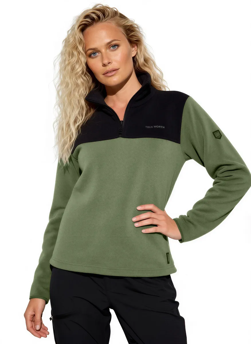Tröja 1/3 zip