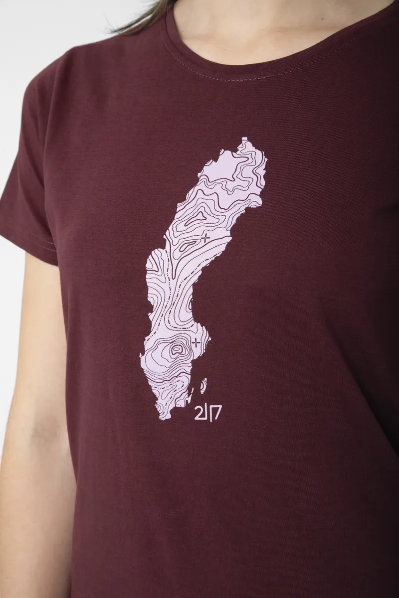 Apelviken t-shirt med tryck Dam
