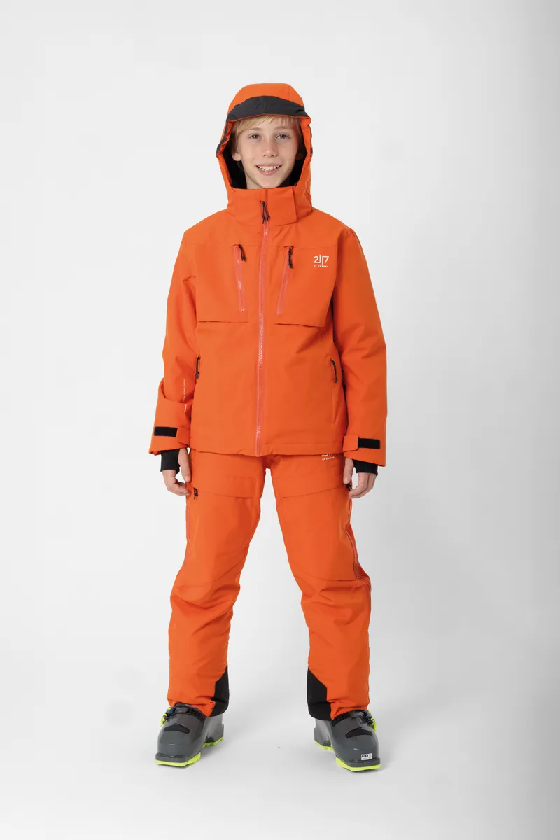 Lillpite vadderad skidjacka Junior