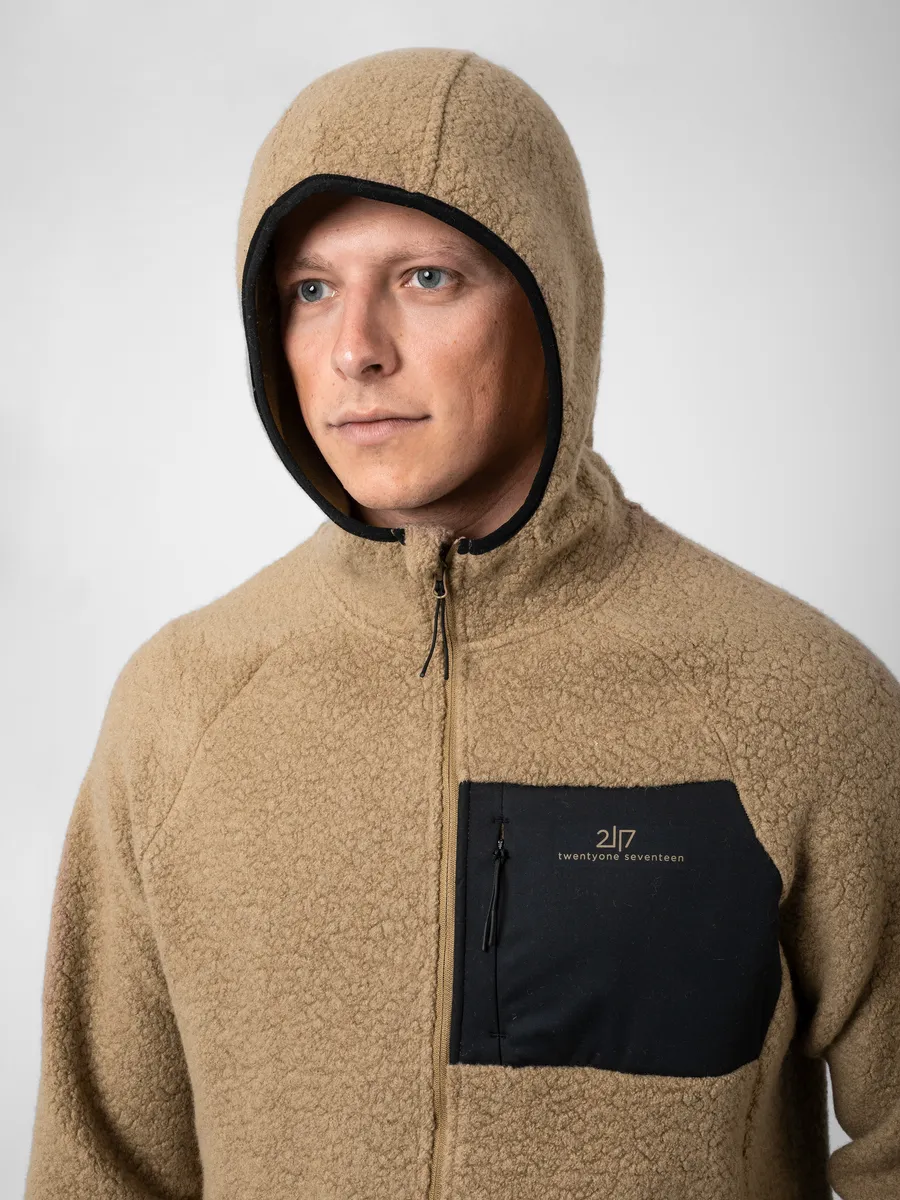 Skord ullpilehoodie Herr