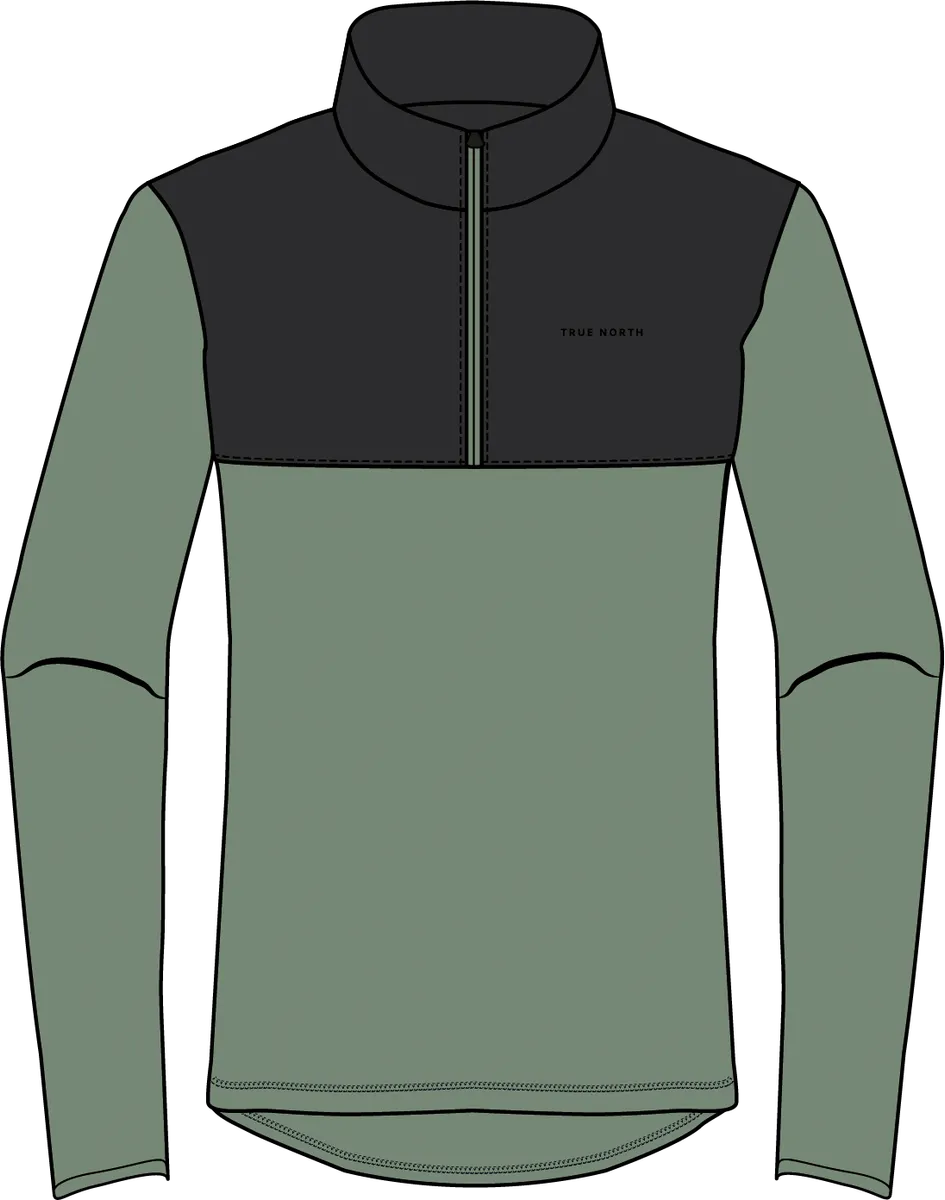 Tröja 1/3 zip