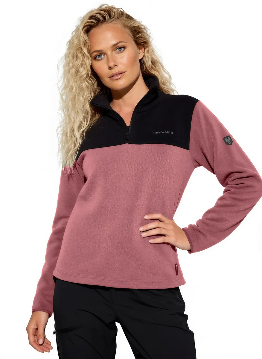 Tröja 1/3 zip