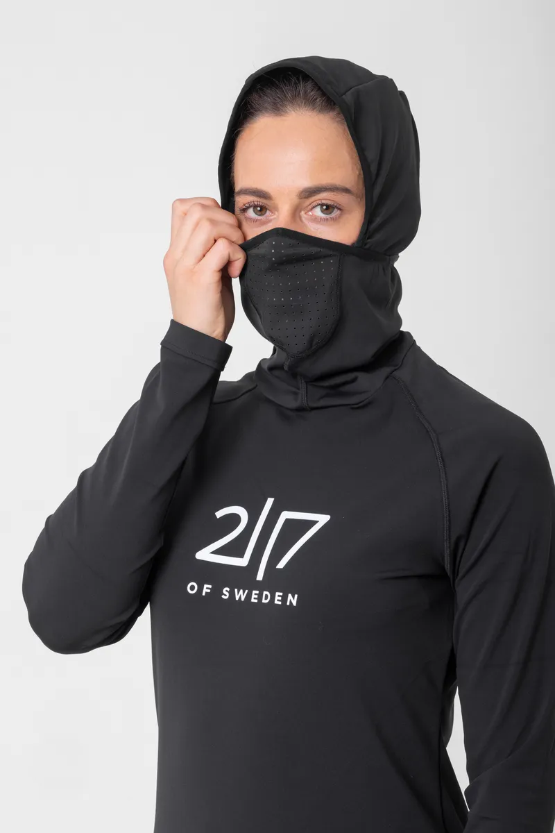 Undal stretchig mellanlagerhoodie Dam