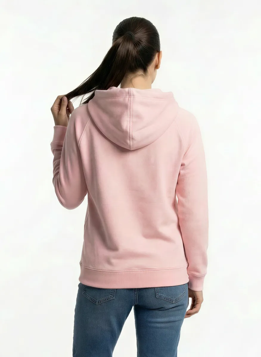 Sweater med luva