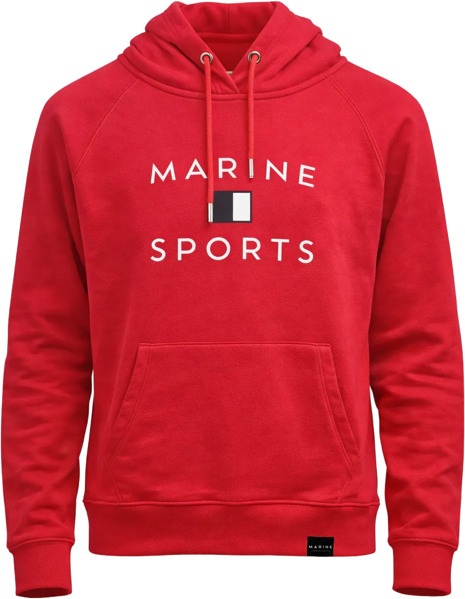 Sweater med luva