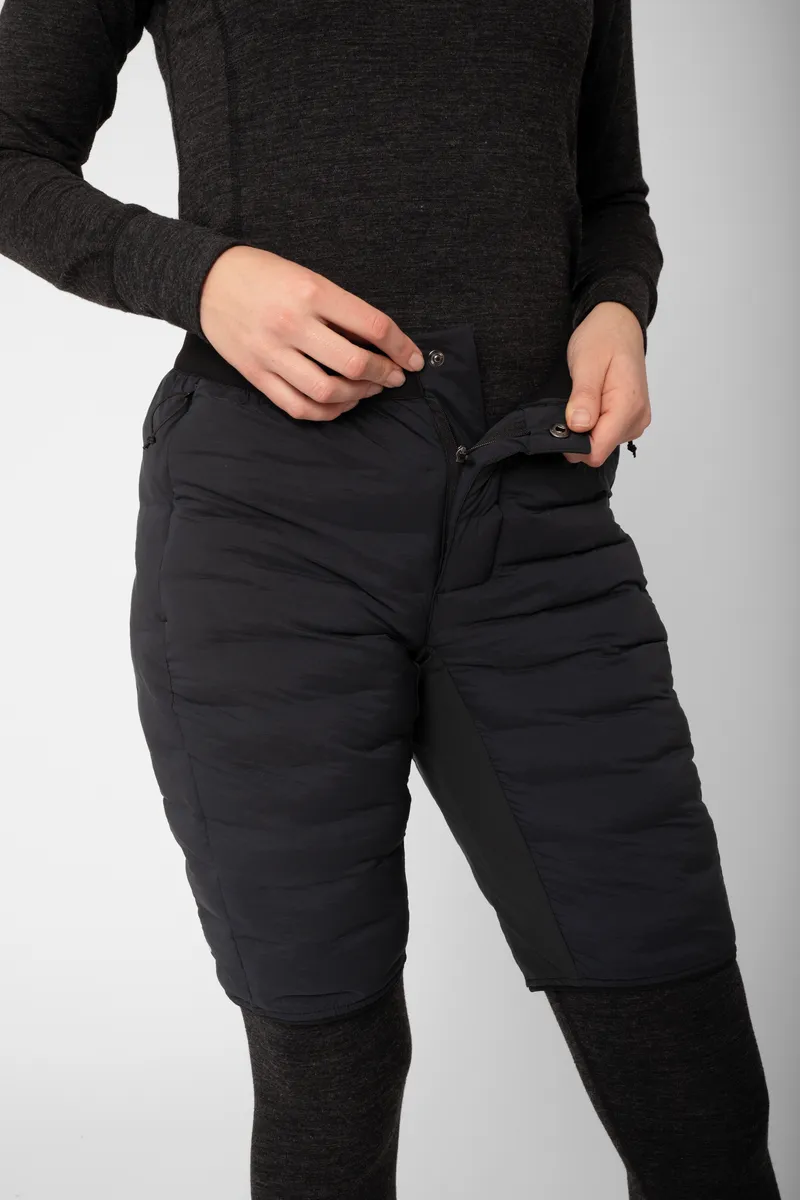 Porjus lättvadderade shorts Dam