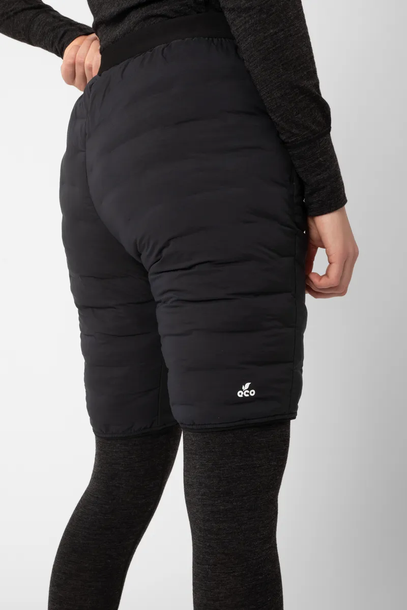 Porjus lättvadderade shorts Dam