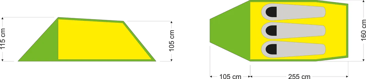 Tält Lite 3